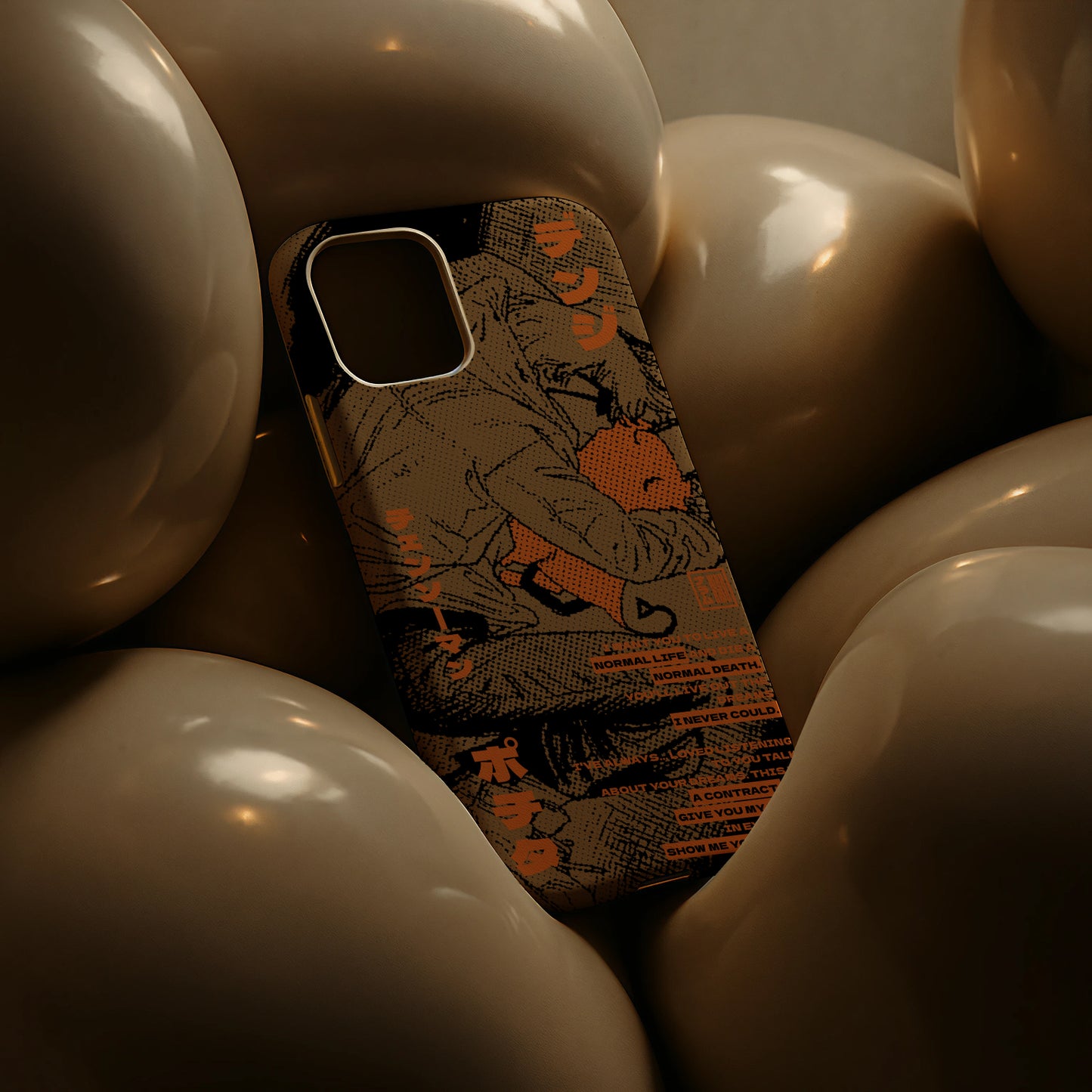 Denji & Pochita iPhone Case