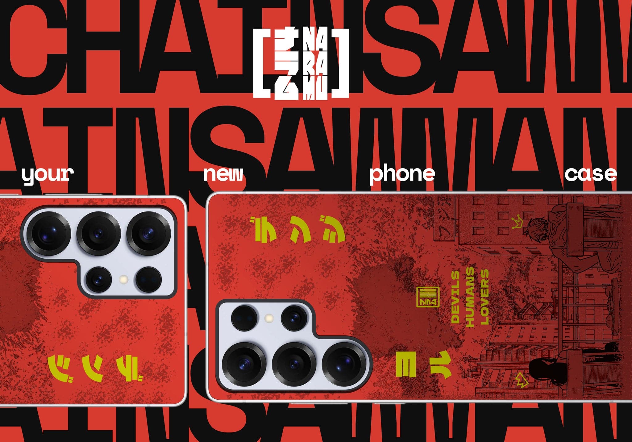 Yoru & Denji — On the phone