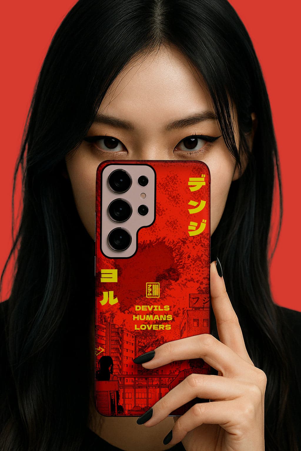 Yoru & Denji — On the phone