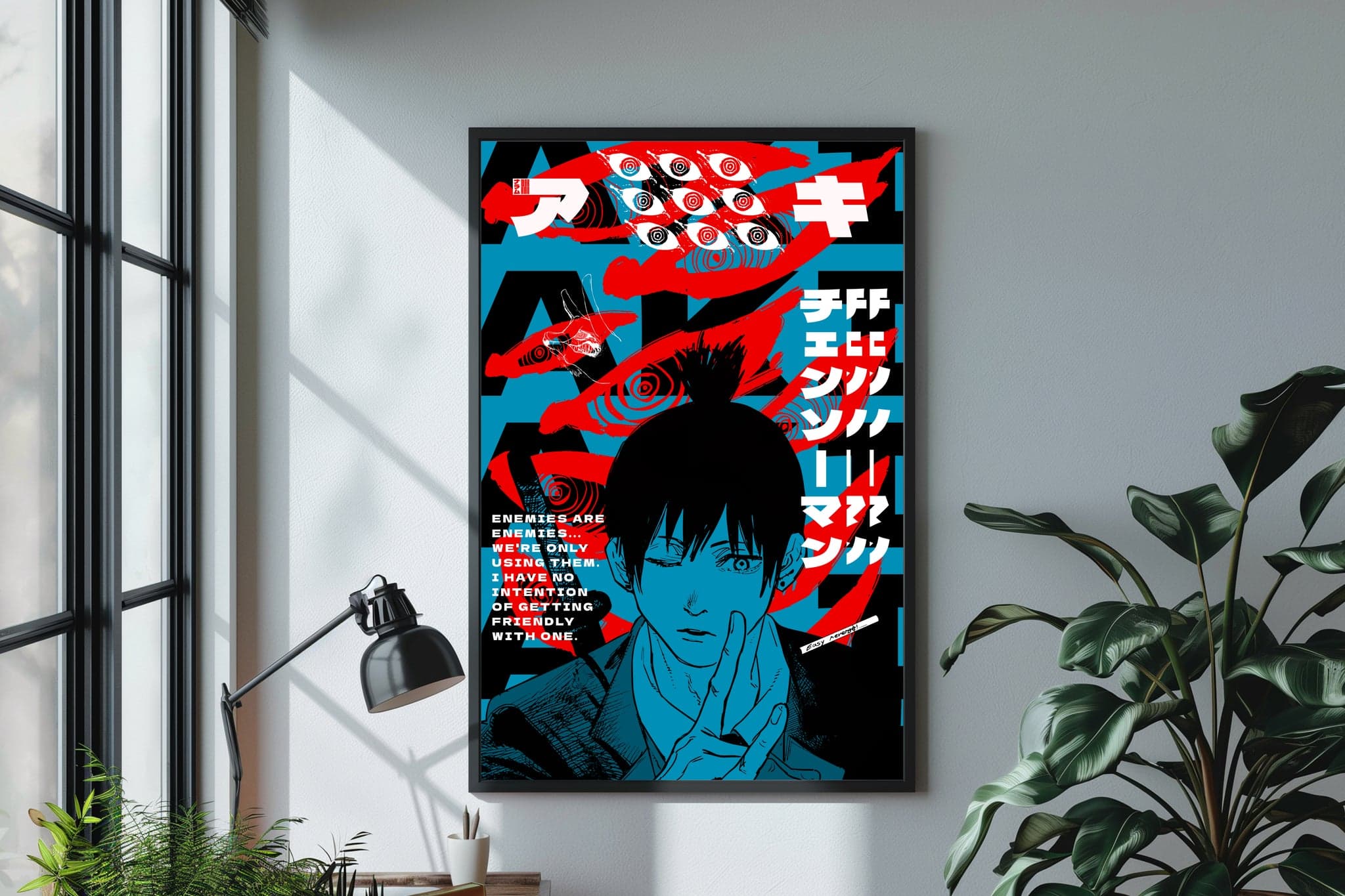 Aki Hayakawa poster, Chainsaw Man