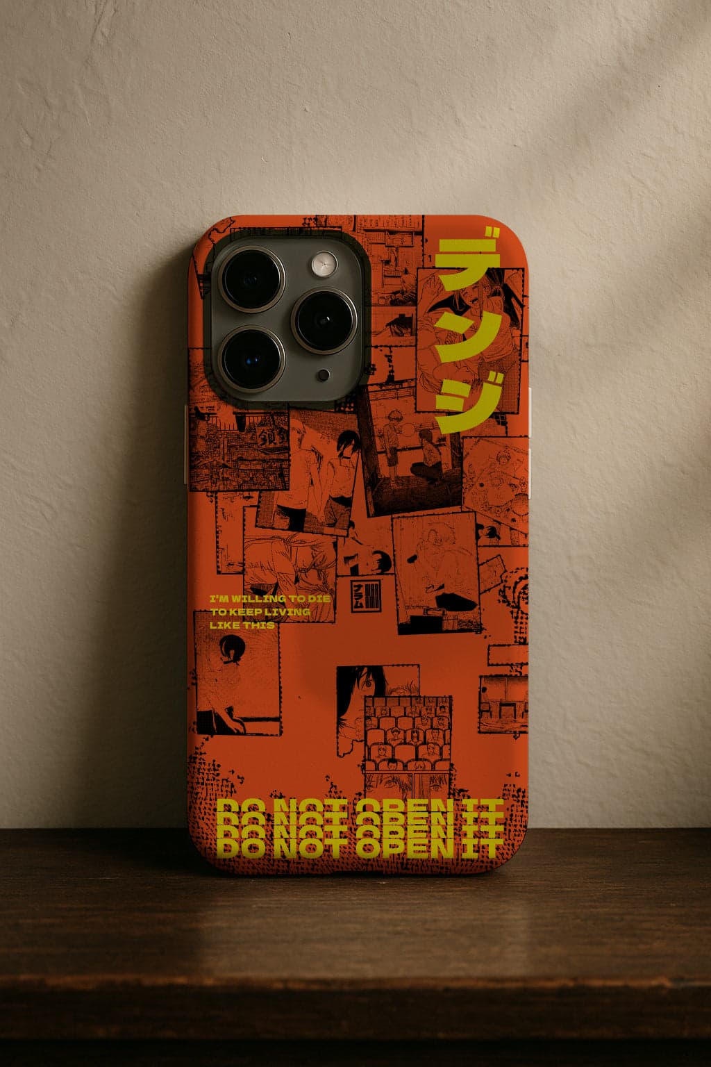 Denji phone case, Chainsaw Man
