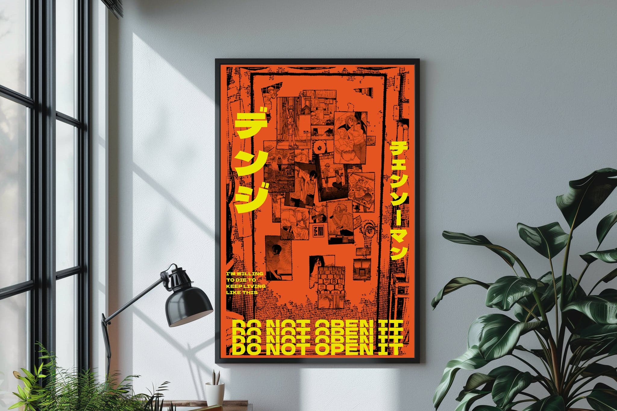 Denji poster, Chainsaw Man
