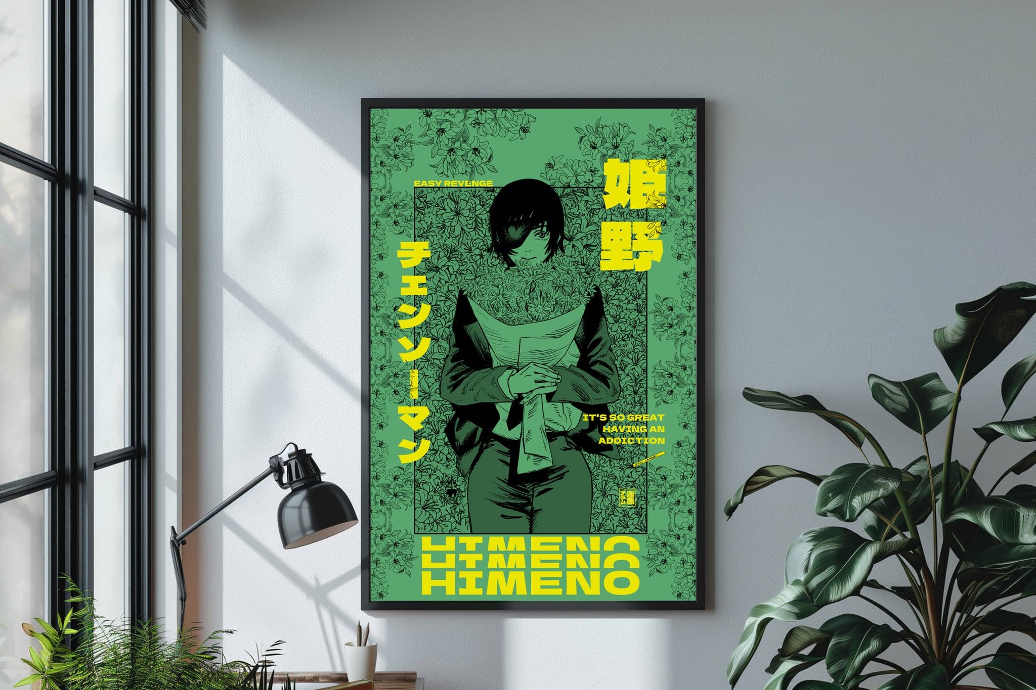 Himeno poster, Chainsaw Man