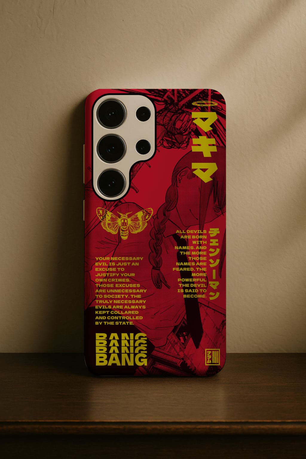 Makima phone case, Chainsaw Man