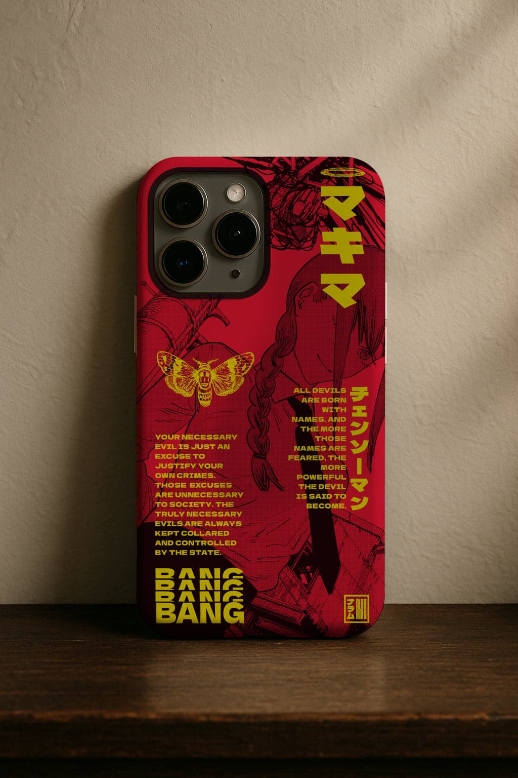 Makima phone case, Chainsaw Man