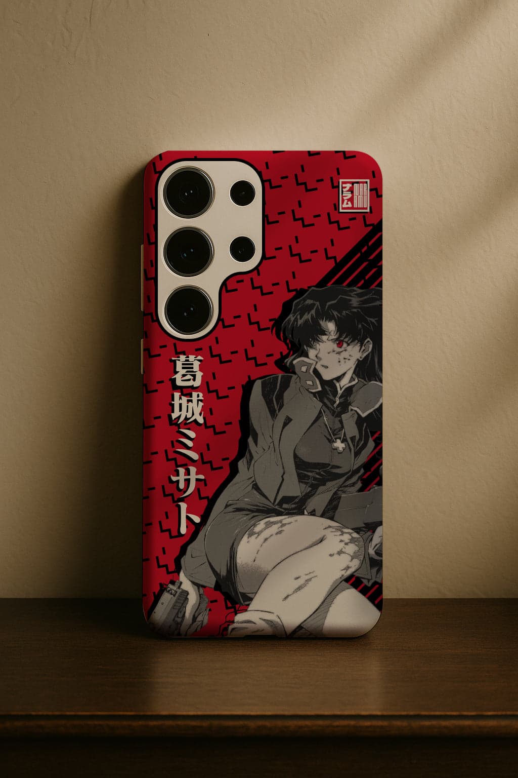 Misato Katsuragi phone case, Neon Genesis Evangelion