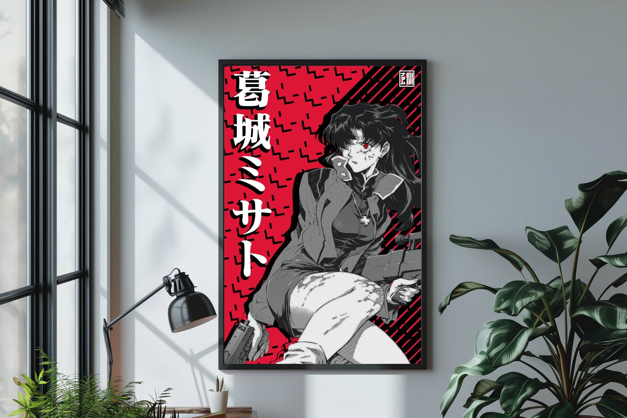 Misato Katsuragi poster, Neon Genesis Evangelion