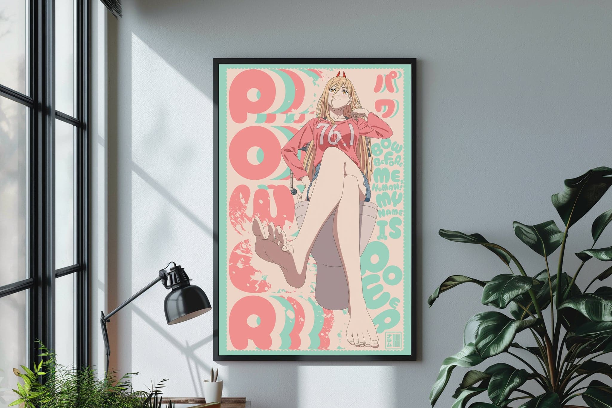 Power poster, Chainsaw Man