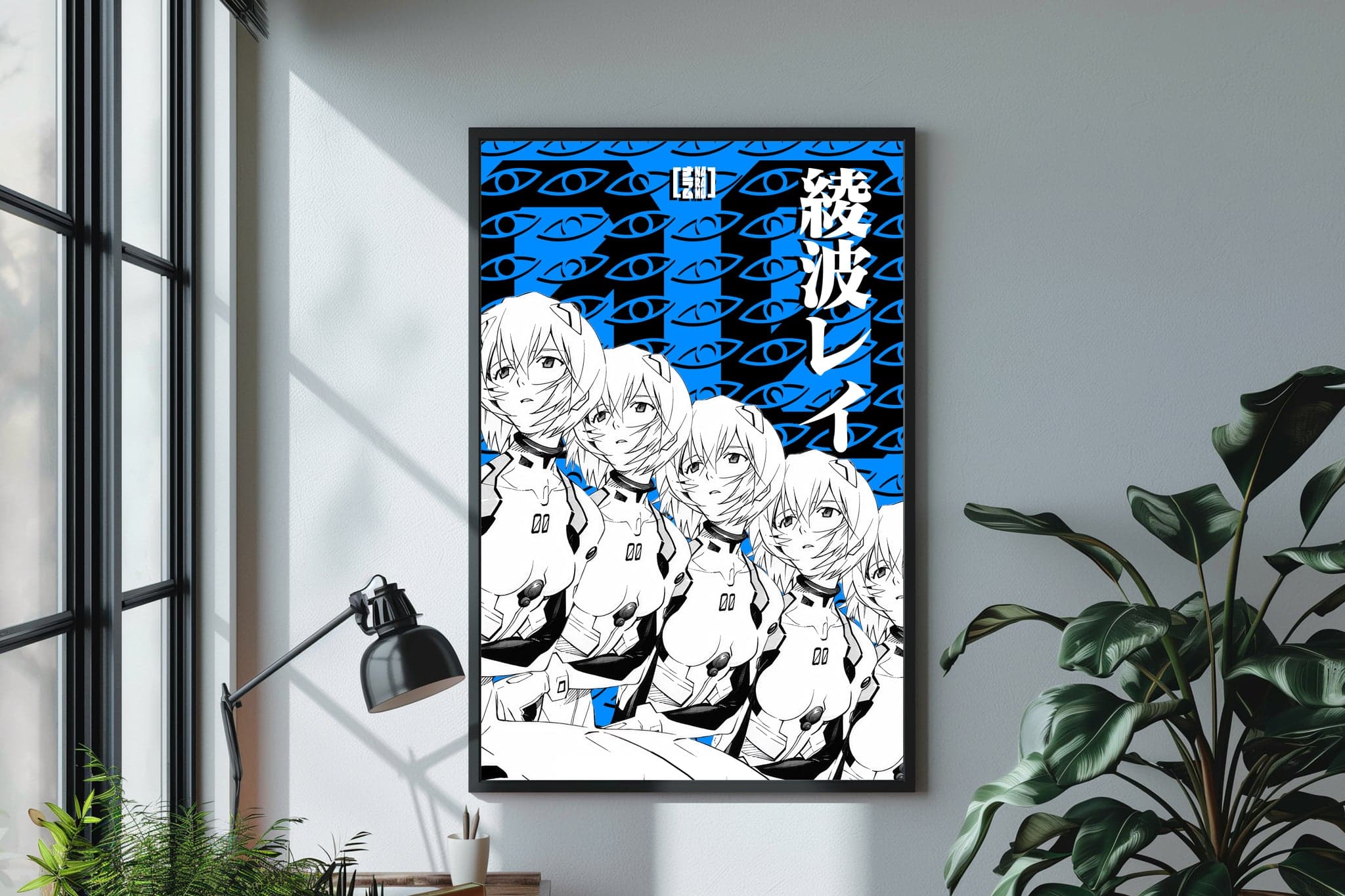 Rei Ayanami poster, Neon Genesis Evangelion
