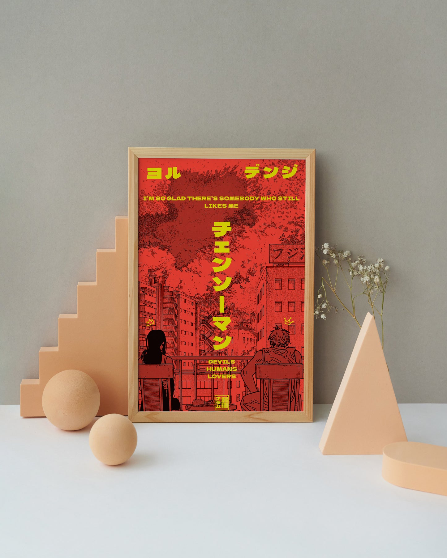 Yoru and Denji Poster