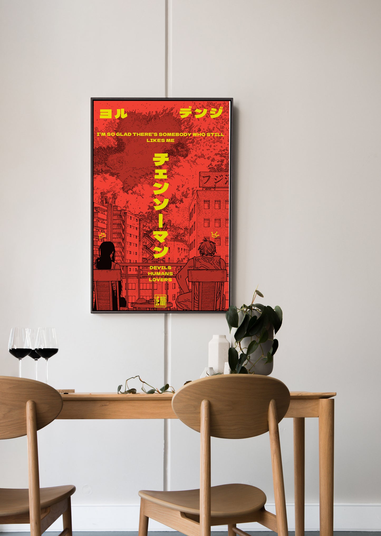 Yoru and Denji Poster