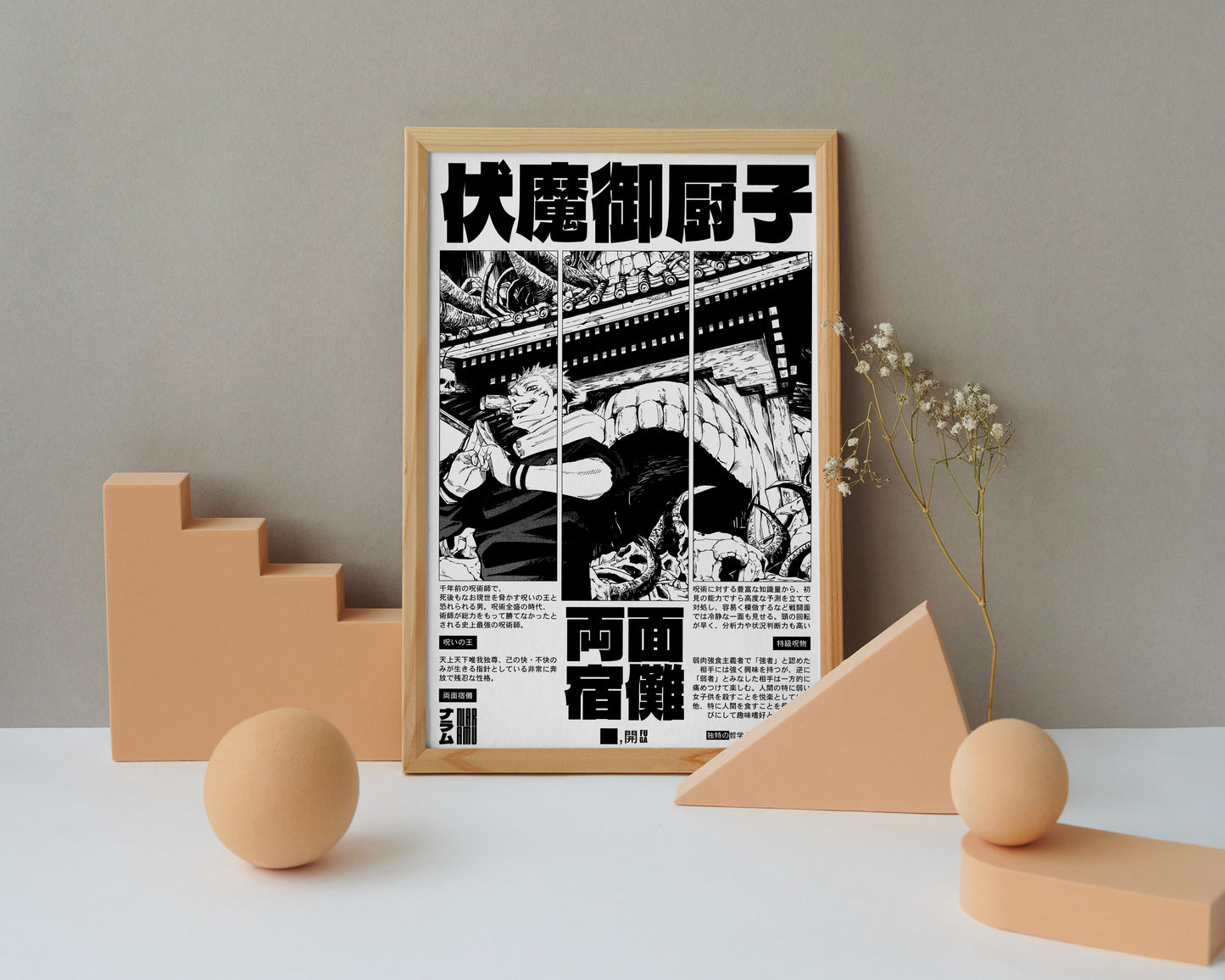 Ryomen Sukuna Poster