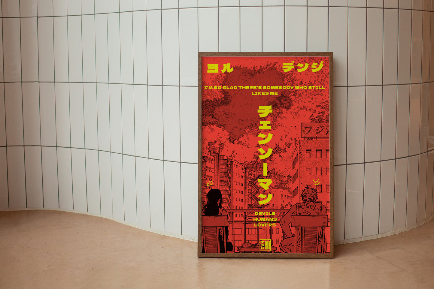 Yoru and Denji Poster