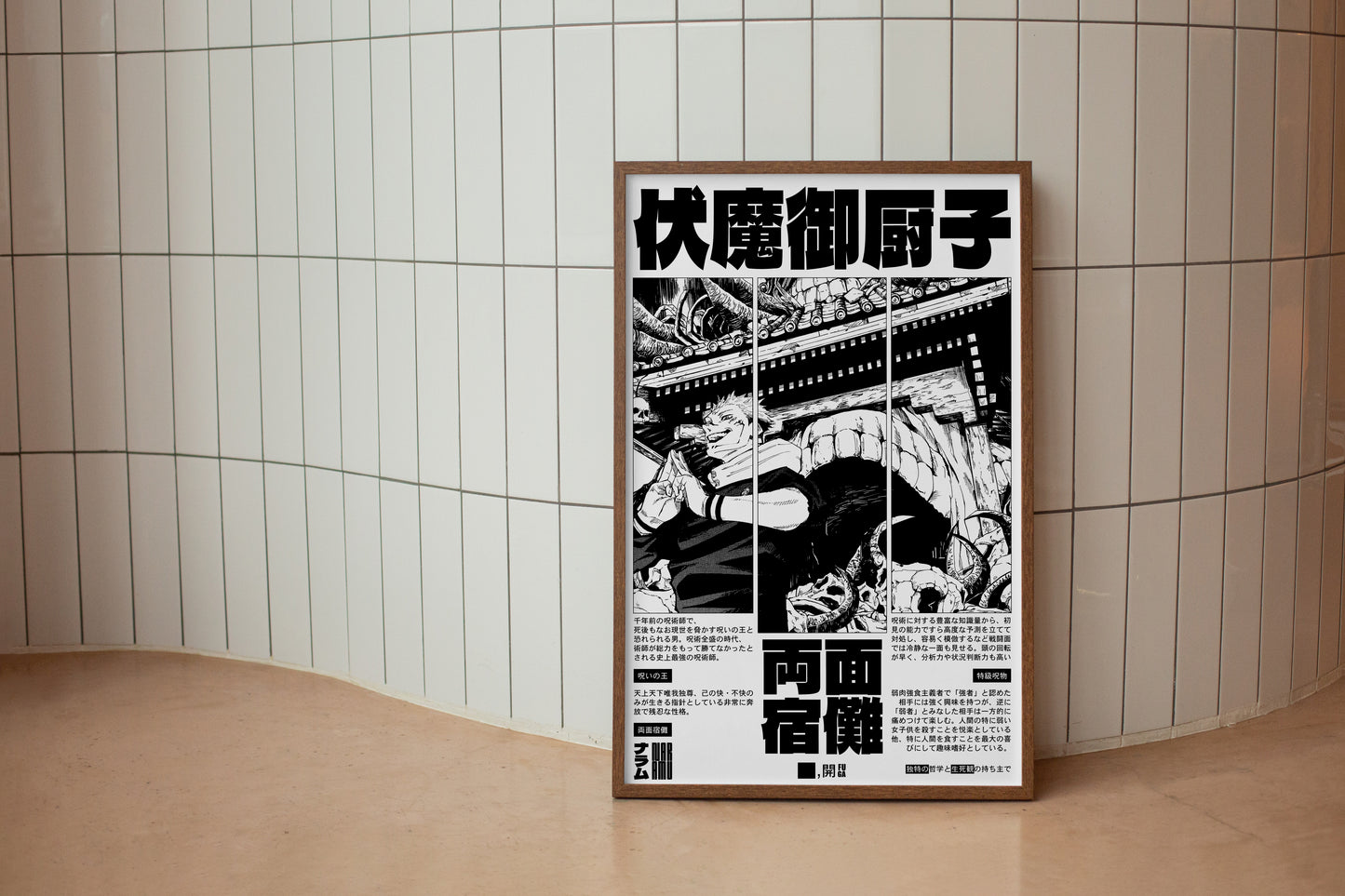 Ryomen Sukuna Poster