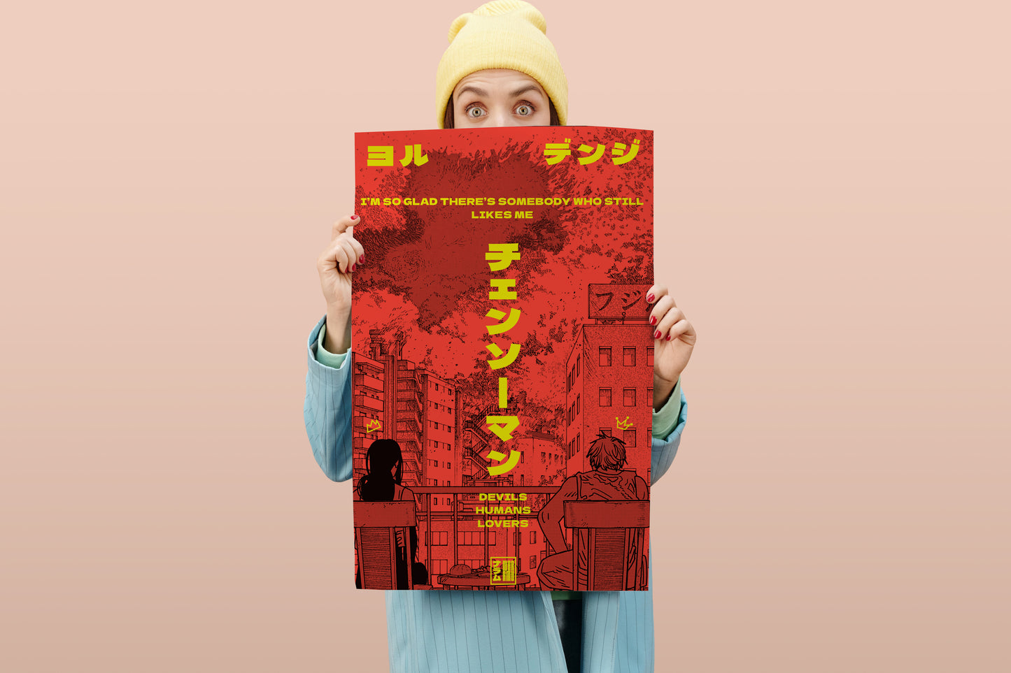 Yoru and Denji Poster