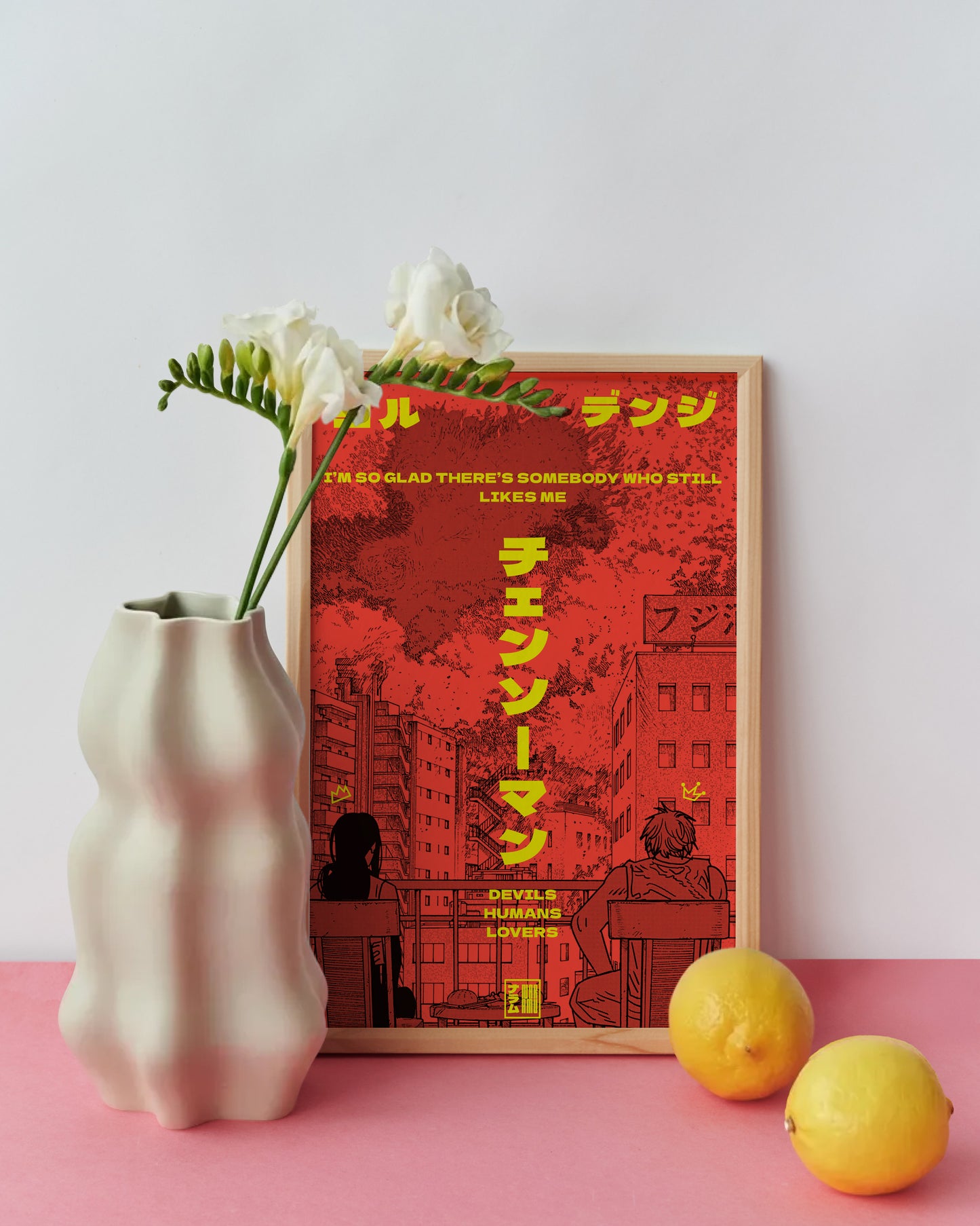 Yoru and Denji Poster
