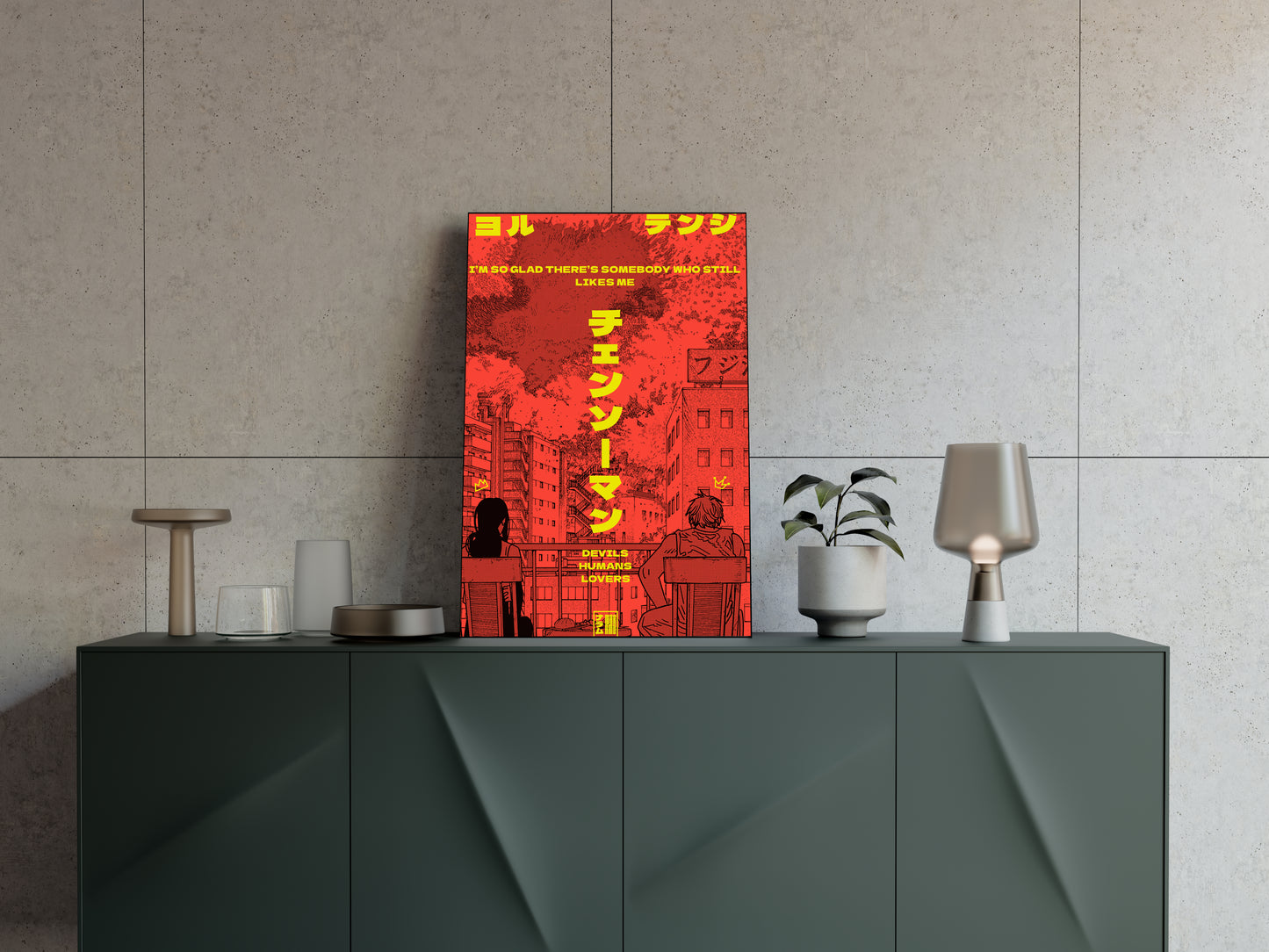 Yoru and Denji Poster