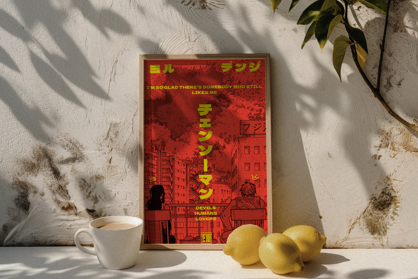 Yoru and Denji Poster