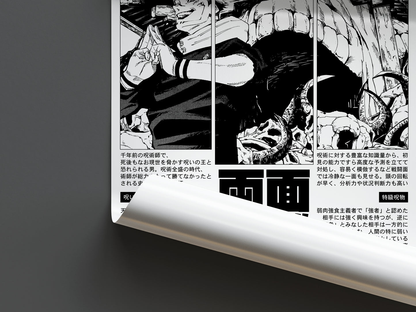 Ryomen Sukuna Poster