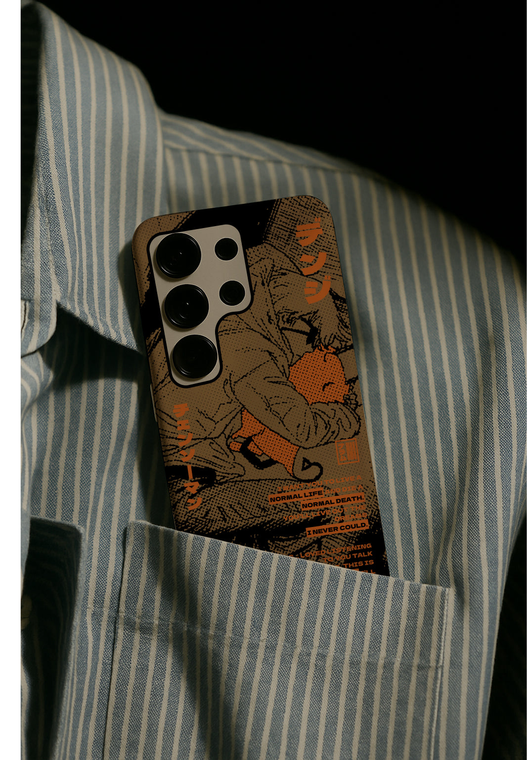 Denji & Pochita Android Phone Case