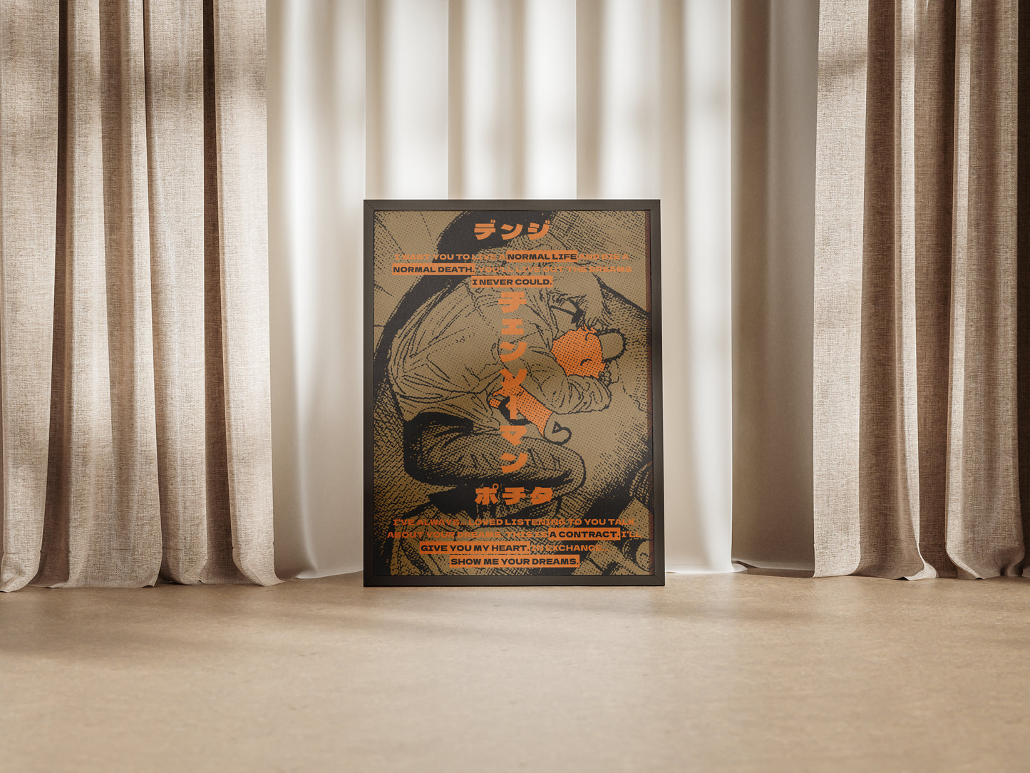 Denji & Pochita Poster