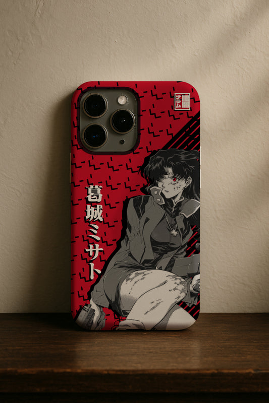 Misato Katsuragi iPhone Case