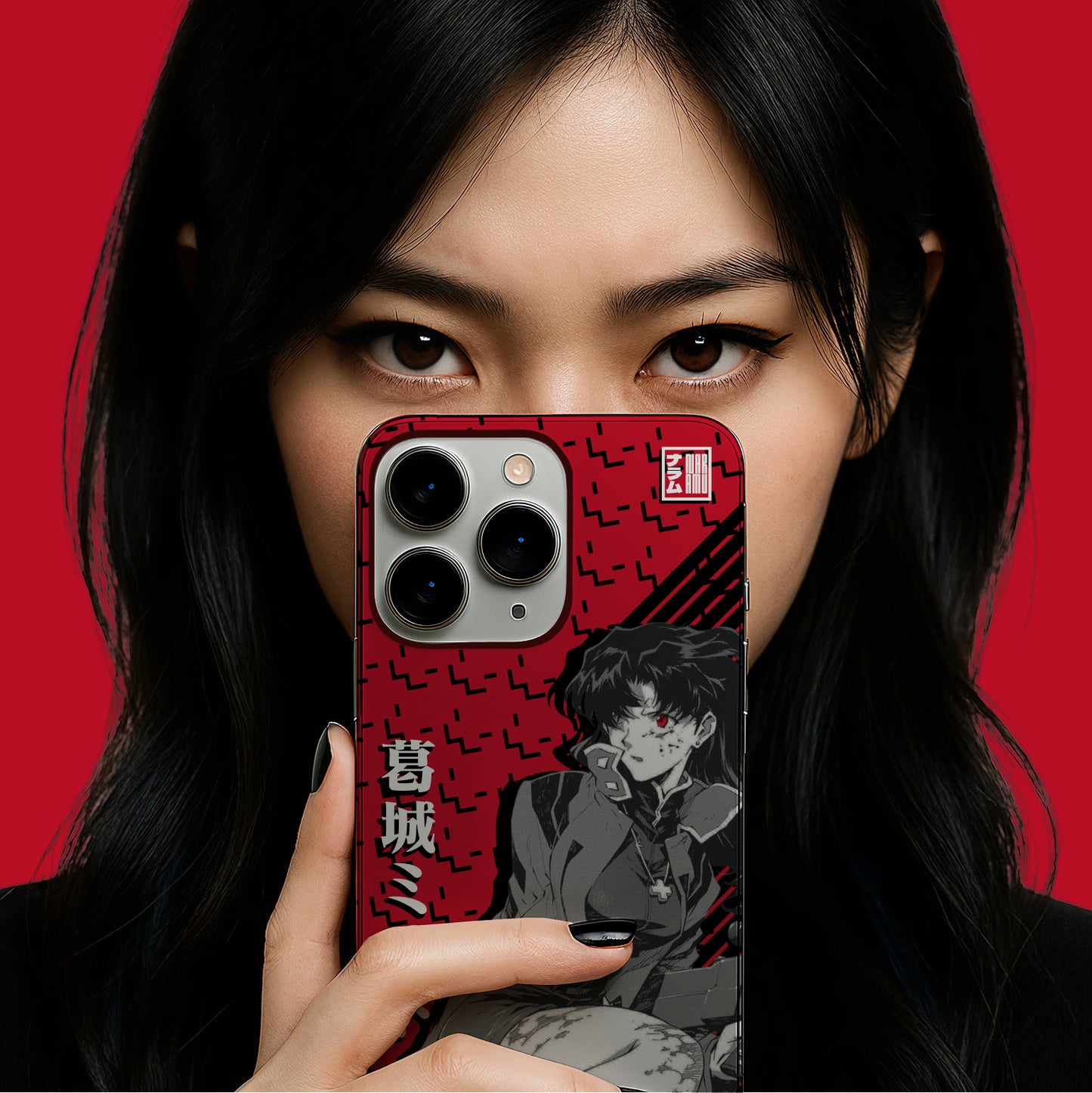 Misato Katsuragi iPhone Case